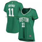 Camiseta Kyrie Irving 11 Boston Celtics Réplica Verde Mujer