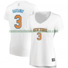 Camiseta Tim Hardaway 3 New York Knicks association edition Blanco Mujer