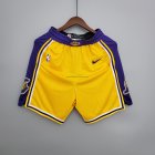Pantalones Los Angeles Lakers 2022 amarillo Hombre