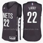 camiseta brooklyn net 2016-2017 Caris LeVert 22 negro