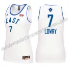 equipacion baloncesto mujer all star 2016 kyle lowry #7 blanca