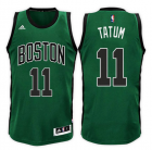 Camisa de baloncesto jayson tatum 11 2017 boston celtics verde