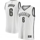 Camiseta DeAndre Jordan 6 Brooklyn Nets 2019 Blanco Hombre