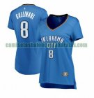 Camiseta Danilo Gallinari 8 Oklahoma City Thunder icon edition Azul Mujer