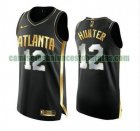 Camiseta De andre Hunter 12 Atlanta Hawks 2020-21 Golden Edition Swingman negro Hombre