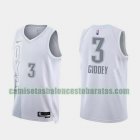 Camiseta GIDDEY 3 Oklahoma City Thunder 2022 75 aniversario edición de la ciudad blanco Hombre