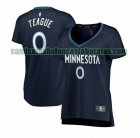 Camiseta Jeff Teague 0 Minnesota Timberwolves icon edition Armada Mujer