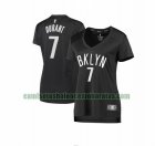 Camiseta Kevin Durant 7 Brooklyn Nets statement edition Negro Mujer