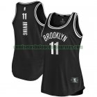 Camiseta Kyrie Irving 11 Brooklyn Nets clasico Negro Mujer