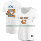 Camiseta Lance Thomas 42 New York Knicks association edition Blanco Mujer