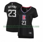 Camiseta Lou Williams 23 Los Angeles Clippers statement edition Negro Mujer