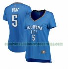 Camiseta Luguentz Dort 5 Oklahoma City Thunder icon edition Azul Mujer