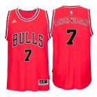 Camiseta NBA Michael Carter Williams 7 chicago bulls 2016 roja