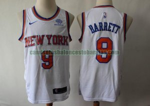 Camiseta R.J. Barrett 9 New York Knicks 2019 blanco Hombre