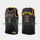 Camiseta Talen Horton Tucker 5 Los Angeles Lakers 2020-21 Earned Edition negro Hombre