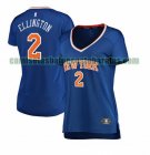 Camiseta Wayne Ellington 2 New York Knicks icon edition Azul Mujer