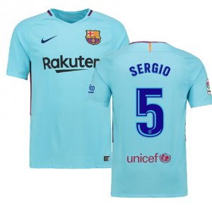 FC Barcelona Sergio Busquets segunda equipacion 2018