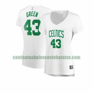 Camiseta Javonte Green 43 Boston Celtics association edition Blanco Mujer