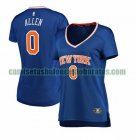 Camiseta Kadeem Allen 0 New York Knicks icon edition Azul Mujer