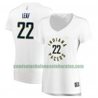 Camiseta T.J. Leaf 22 Indiana Pacers association edition Blanco Mujer