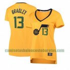 Camiseta Tony Bradley 13 Utah Jazz statement edition Amarillo Mujer