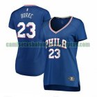 Camiseta Trey Burke 23 Philadelphia 76ers icon edition Azul Mujer