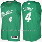 camiseta isaiah thomas 4 navidad 2016-2017 boston celtics verde