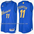 camiseta klay thompson 11 navidad 2016-2017 golden state warriors azul