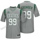 camisetas nba jae crowder #99 boston celtics alterno gris