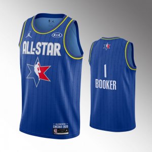 camiseta Devin Booker#1 nba all star 2020 azul