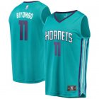 Camiseta Bismack Biyombo 11 Charlotte Hornets 2019 Azul Hombre