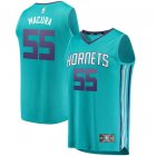 Camiseta J.P. Macura 55 Charlotte Hornets 2019 Azul Hombre