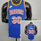 Camiseta Curry 30 Golden State Warriors 75 aniversario Azul Hombre