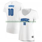 Camiseta Evan Fournier 10 Orlando Magic association edition Blanco Mujer