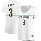 Camiseta Josh Hart 3 New Orleans Pelicans association edition Blanco Mujer