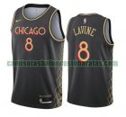 Camiseta Zach LaVine 8 Chicago Bulls 2020-21 City Edition Swingman negro Hombre