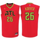 Camisetas NBA Kyle Korver 26 atlanta hawks 2016-2017 roja