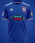 camisa primera equipacion tailandia Ipswich Town F.C 2020