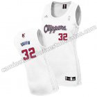 equipacion mujer blake griffin #32 los angeles clippers blanca