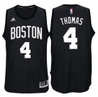 Camisa de baloncesto isaiah thomas 4 boston celtics moda negro