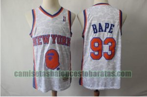 Camiseta APE Jointly 93 New York Knicks Baloncesto gris Hombre