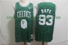 Camiseta BAPE Joint 93 Boston Celtics 2019 Baloncesto Verde Hombre