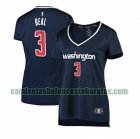 Camiseta Bradley Beal 3 Washington Wizards statement edition Armada Mujer