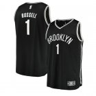 Camiseta D'Angelo Russell 1 Brooklyn Nets 2019-2020 Negro Hombre