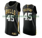 Camiseta Denzel Valentine 45 Chicago Bulls 2020-21 Golden Edition Swingman negro Hombre