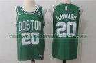 Camiseta Gordon Hayward 20 Boston Celtics Baloncesto Verde Hombre