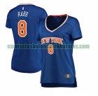 Camiseta Ivan Rabb 8 New York Knicks icon edition Azul Mujer