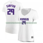 Camiseta JaKarr Sampson 29 Sacramento Kings association edition Blanco Mujer