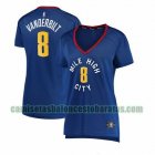 Camiseta Jarred Vanderbilt 8 Denver Nuggets statement edition Azul Mujer