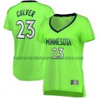 Camiseta Jarrett Culver 23 Minnesota Timberwolves statement edition Verde Mujer
